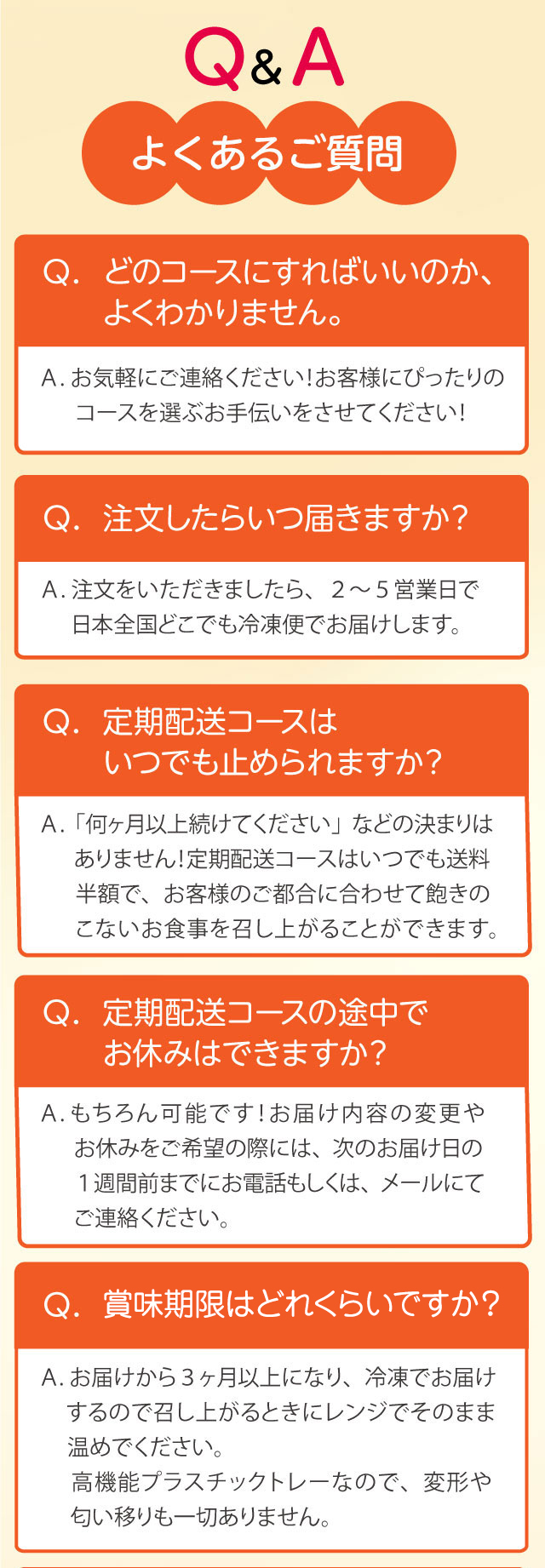 よくあるご質問