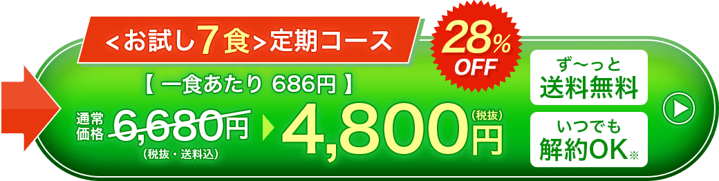 カロリー制限気づかい御膳 お試し7食定期コース